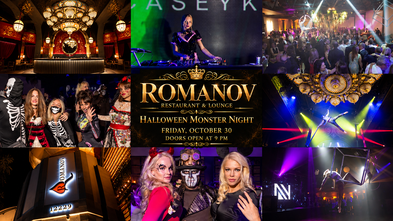 Halloween Monster Night at Romanov
